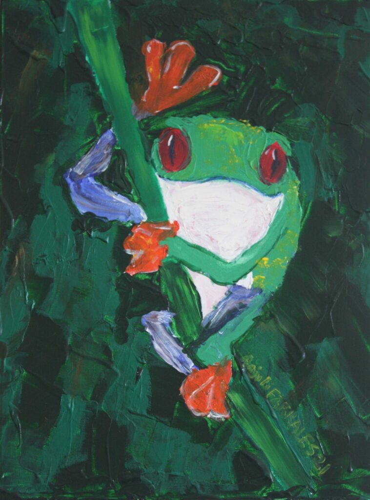 Tree Frog Card